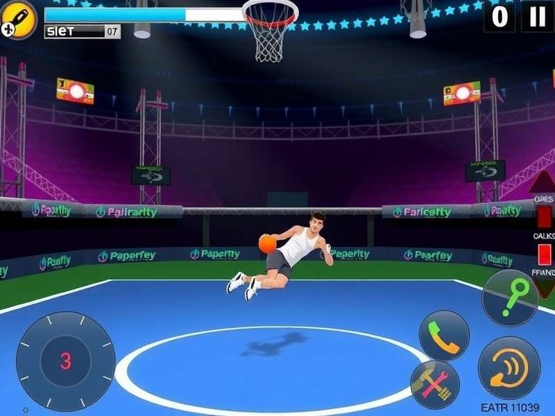 Desi Dribble Dunk Gameplay Screenshot